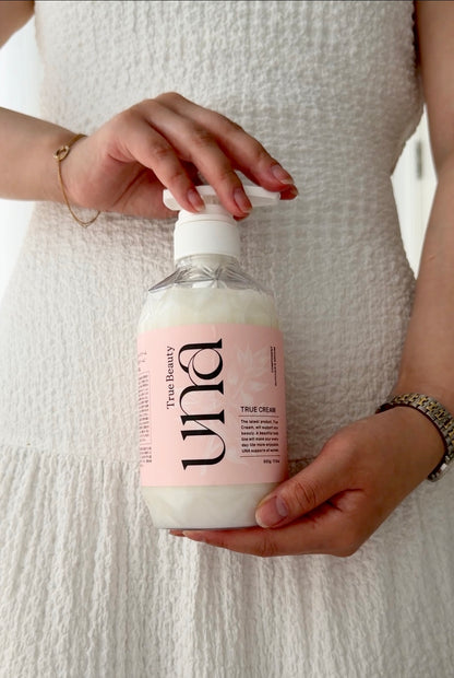 【引き締め×保湿×トーンアップ】多機能スリミングクリーム｜UNA True Cream